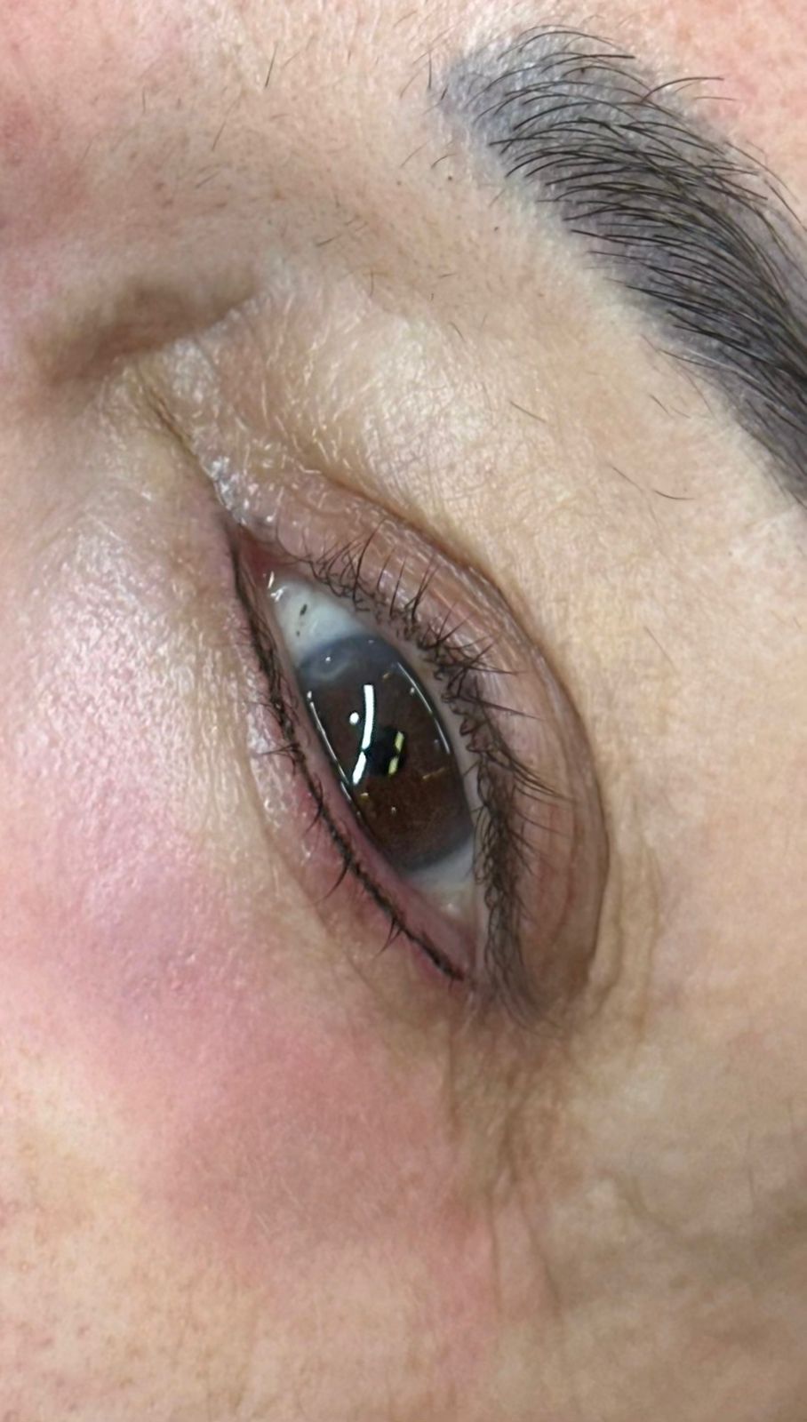 Micropigmentação de olhos — delineado — foto 1
